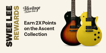 Heritage Guitars Ascent 2X Points | Swee Lee Malaysia