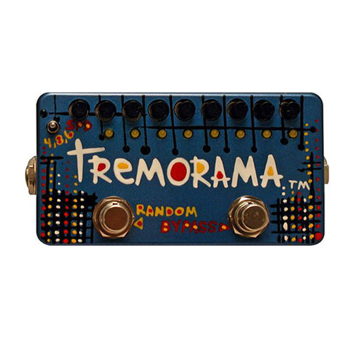 Zvex Hand-Painted Tremorama Guitar Effects Pedal (B-Stock)