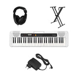 Casio Casiotone CT-S200 61-key Portable Keyboard, White Bundle Set