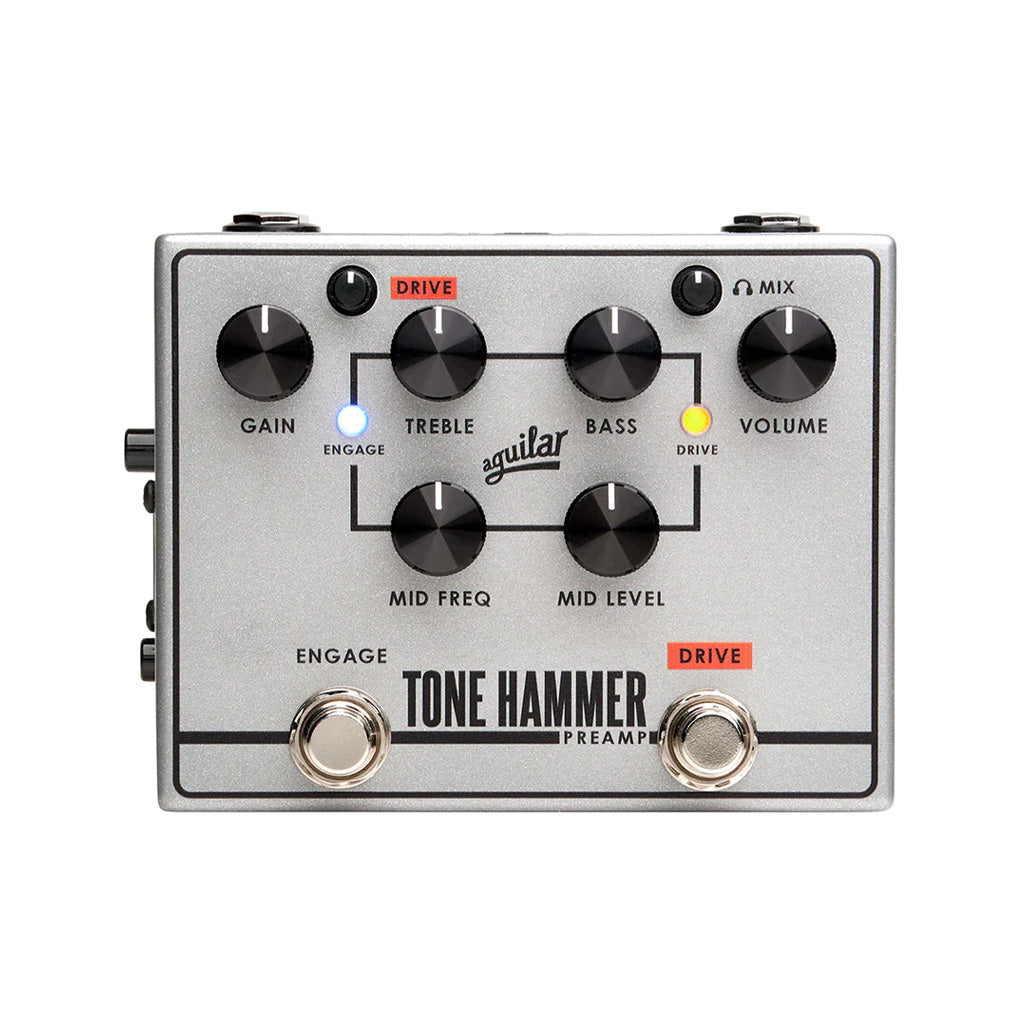 ベース aguilar Tone Hammer PREAMP / DIRECT BOX Aguilar Effects Pedal Tone Hammer Preamp Direct Box – Ev