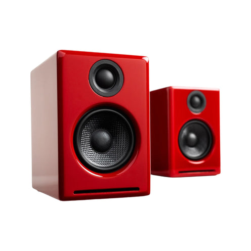 Audioengine A2+ Gen 2 Wireless Desktop Speaker w/ USB-C, Red