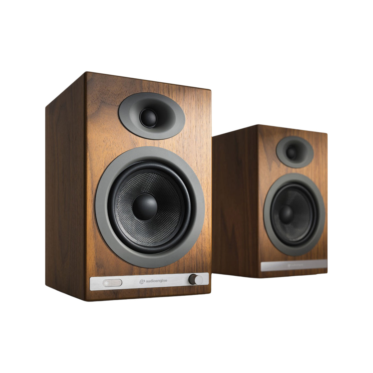 Audioengine Hd5 Audioengine HD5 Wireless Bluetooth Desktop Bookshelf Speakers, Walnut ...