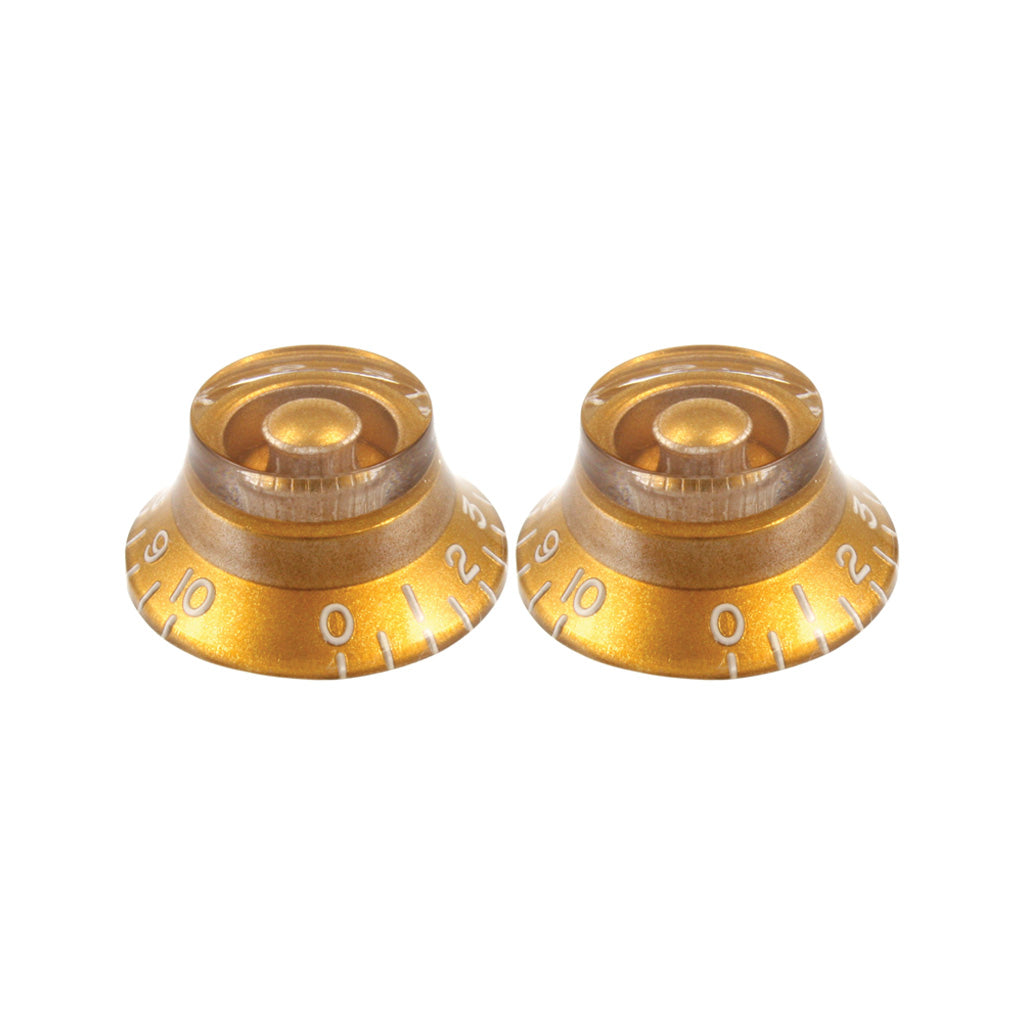 Allparts PK-0140-032 Gold Bell Knobs, Set of 2