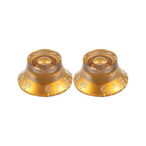 Allparts PK-0140-032 Gold Bell Knobs, Set of 2