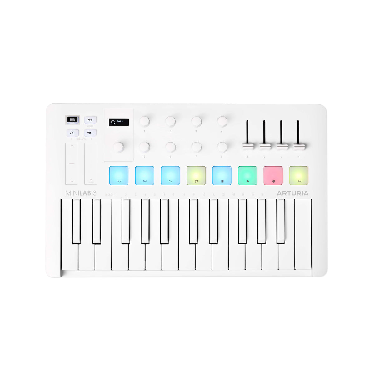 【美品】ARTURIA MiniLab3 Alpine White MiniLab 3 Alpine White を購入 | Arturia