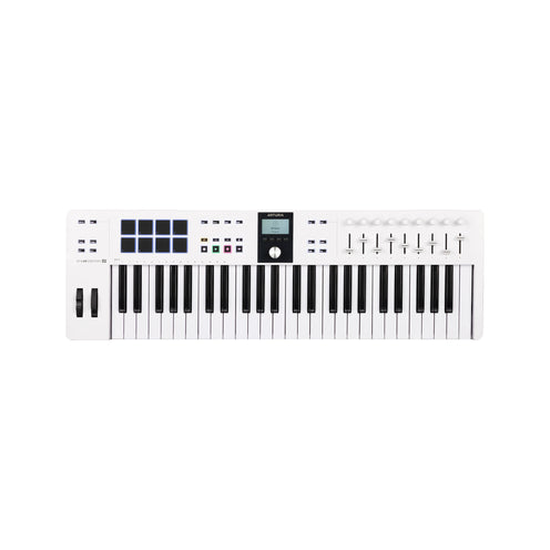 Arturia KeyLab Essential 49 MK3 Keyboard Controller, White