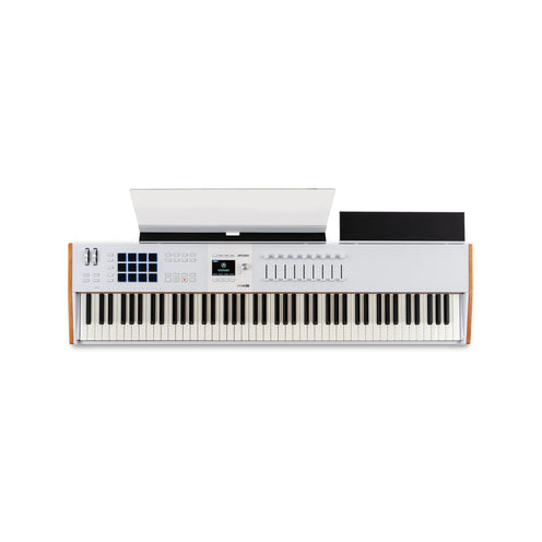 Arturia KeyLab 88 Mk3 88-Key Weighted Keyboard Controller, White