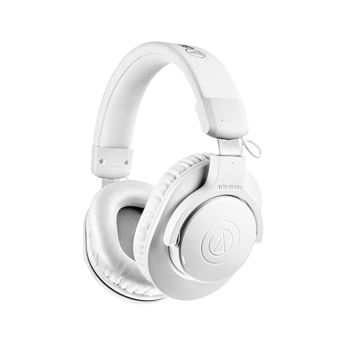 Audio-Technica ATH-M20xBT Wireless Monitor Headphones, White