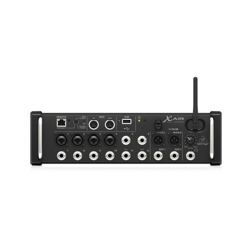 Behringer XR12 X Air 12-Channel Tablet-Controlled Digital Mixer - UK Plug (B-Stock)