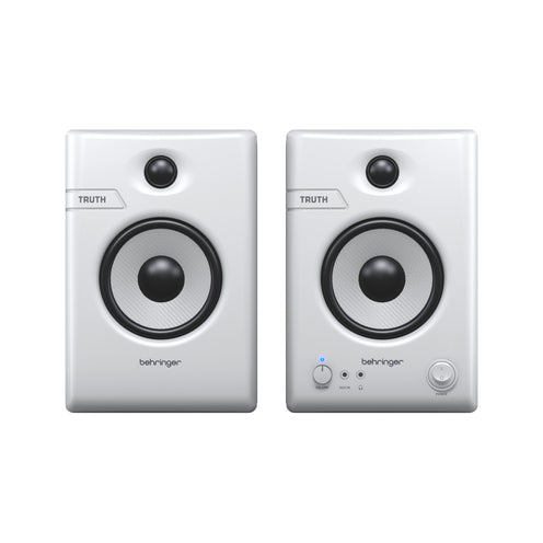 Behringer Truth 4.5-inch Powered Studio Monitor with Bluetooth, White, EU Plug