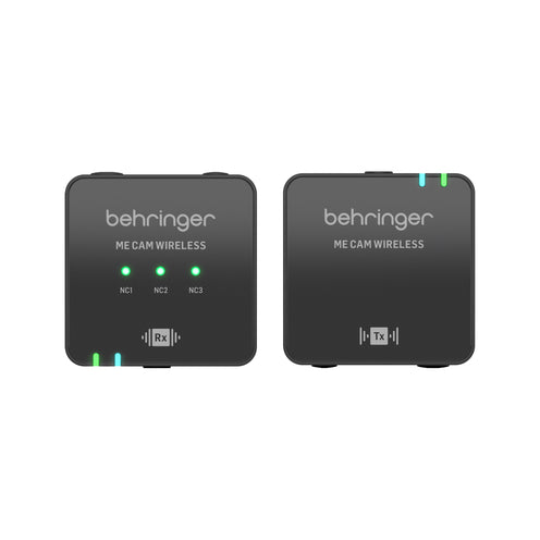 Behringer ME CAM Wireless Digital Clip-On Microphone System with Auxiliary Microphone