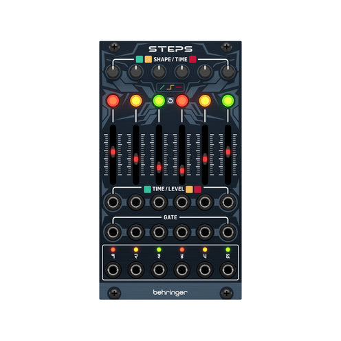 Behringer Steps 6-stage Multi-source Function Generator and Sequencer Eurorack Module