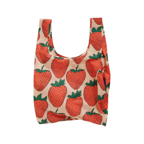 Baggu Standard Shopper Bag, Strawberry