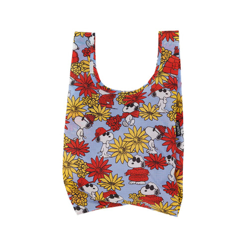 Baggu Baby Shopper Bag, Floral Snoopy