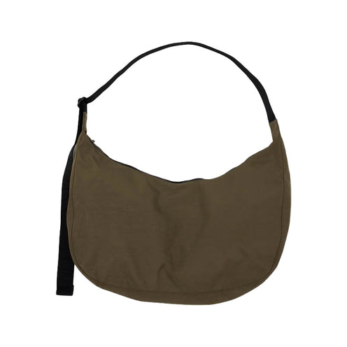 Baggu Large Nylon Crescent Bag, Seaweed (41Inch Strap)