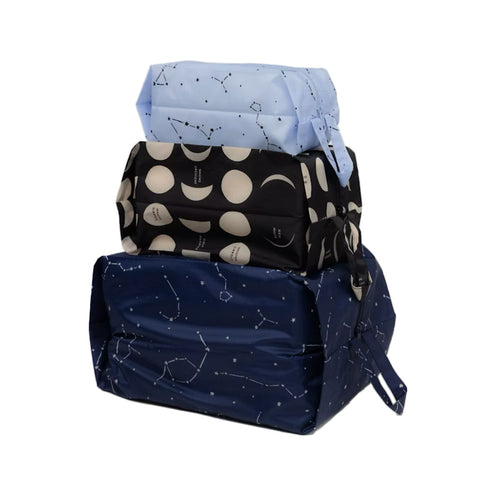 Baggu 3D Zip Set, Night Sky