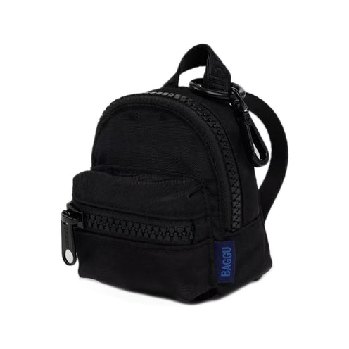 Baggu Backpack Charm, Black
