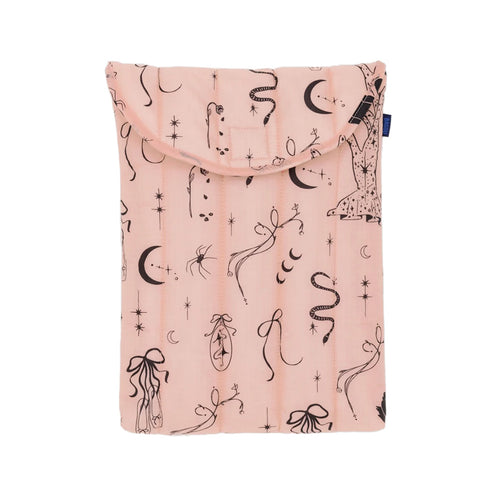 Baggu Puffy 13/14 inch Laptop Sleeve, Ballet Icons