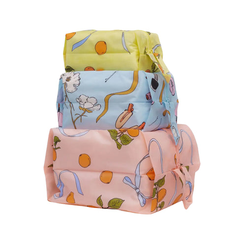 Baggu 3D Zip Set, Get Ready With Me