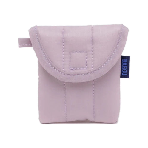 Baggu Puffy Earbuds Case, Dusty Pink