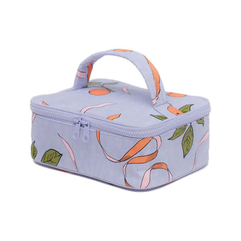 Baggu Small Cosmetic Case, Apricots & Ribbons