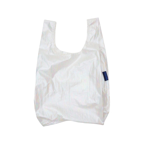 Baggu Baby Shopper Bag, Pearl Metallic
