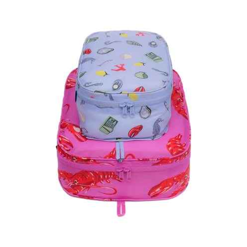 Baggu Packing Cube Set, Sea Creatures
