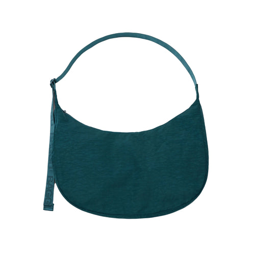 Baggu Large Nylon Crescent Bag, Deep Sea