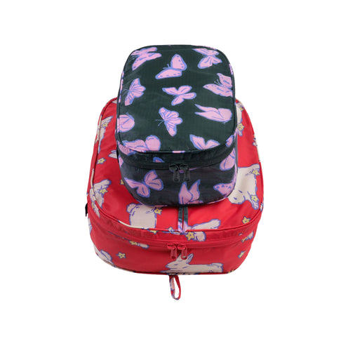 Baggu Packing Cube Set, Spring Animals