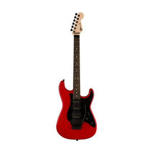 Charvel Pro-Mod So-Cal Style 1 HSS FR E Electric Guitar, Ebony FB, Ferrari Red