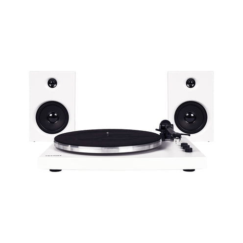 Crosley Modern 2-Speed Bluetooth Turntable System, White