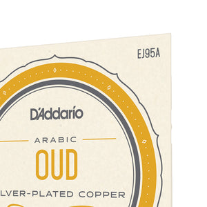 D'Addario EJ95A Silver-Plated Copper 11-String Oud Strings for Arabic Tuning