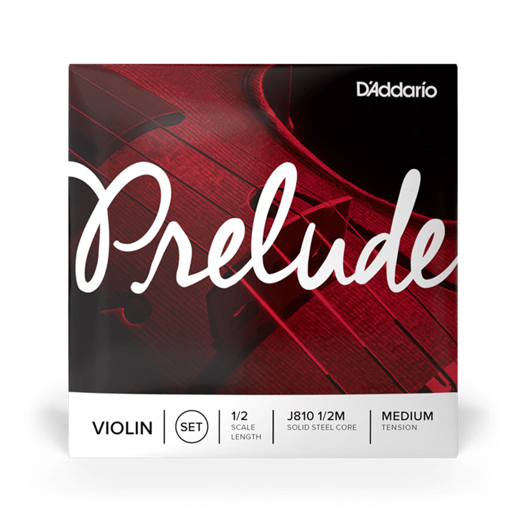 D'Addario J812 1/2M Prelude Violin Single String, A, 1/2 Medium
