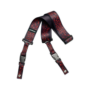 DiMarzio DD2243 Steve Vai ClipLock Art Guitar Strap, Black