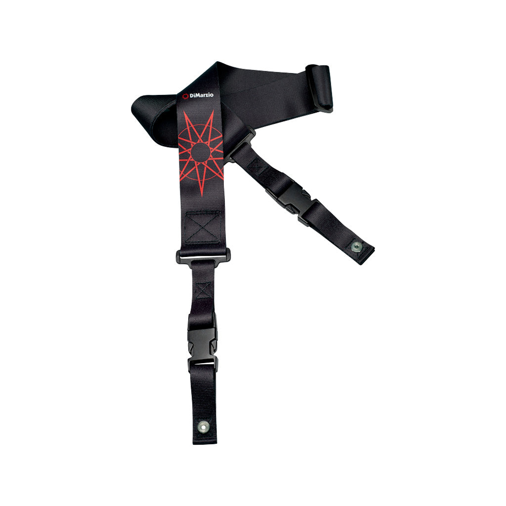 DiMarzio DD2248 Jim Root #4 ClipLock Guitar Strap, Black