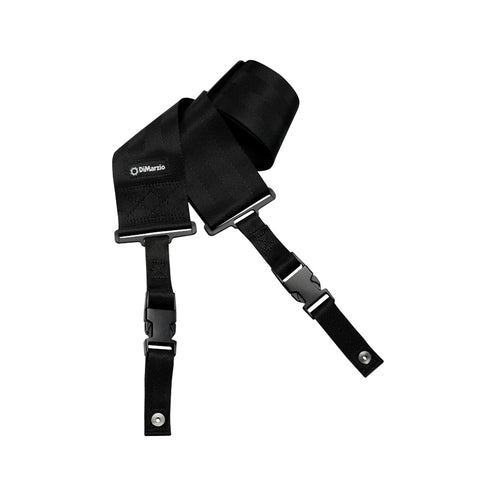 DiMarzio DD2800BK Nylon ClipLock Quick Release 3Inch Guitar Strap, Black