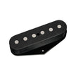 DiMarzio DP178BK True Velvet T Bridge Singlecoil Guitar Pickup, Black