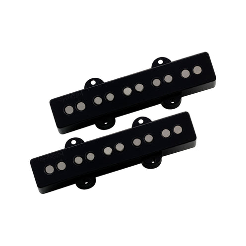 DiMarzio DP-549BK Ultra Jazz 5 Bass Guitar Pickup Set, Black