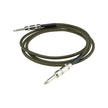 DiMarzio EP1710SSMG Overbraid Instrument Cable, 10Ft, Military Green