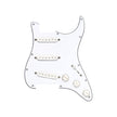 DiMarzio FG2108WA5 Pre-Wired Stratocater Replacement Pickguard, White