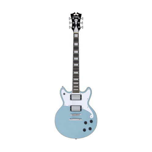D'Angelico Premier Brighton Electric Guitar, Ice Blue Metallic