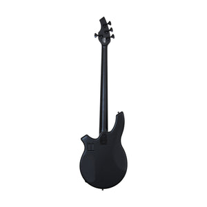 Ernie Ball Music Man Bongo 4 Bass Guitar, Ebony FB, Stealth Black