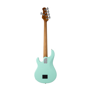 Ernie Ball Music Man StingRay Special 5 H Bass Guitar, RW FB, Laguna Green