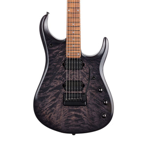 Ernie Ball Music Man John Petrucci JP15 Electric Guitar, Maple FB, Trans Black Burst Quilt