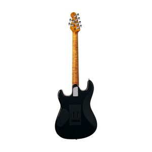 Ernie Ball Music Man Sabre HH Trem Electric Guitar, Maple FB, Cobra Burst