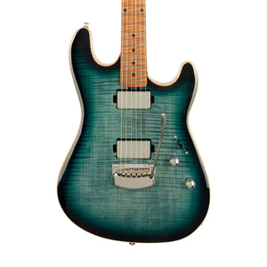 Ernie Ball Music Man Sabre HT Electric Guitar, Maple FB, Yucatan Blue