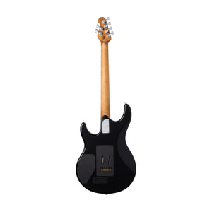 Ernie Ball Music Man Steve Lukather L4 HH Maple Top Electric Guitar, RW FB, Blue Flame