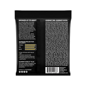 Ernie Ball Light Aluminum Bronze Acoustic Guitar Strings, 11-52