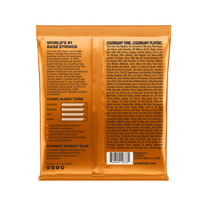 Ernie Ball Hybrid Slinky Nickel Wound Electric Bass Strings, 45-105