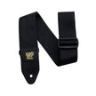 Ernie Ball Comfort 2Inch Seatbelt Webbing Bass/Guitar Strap, Black